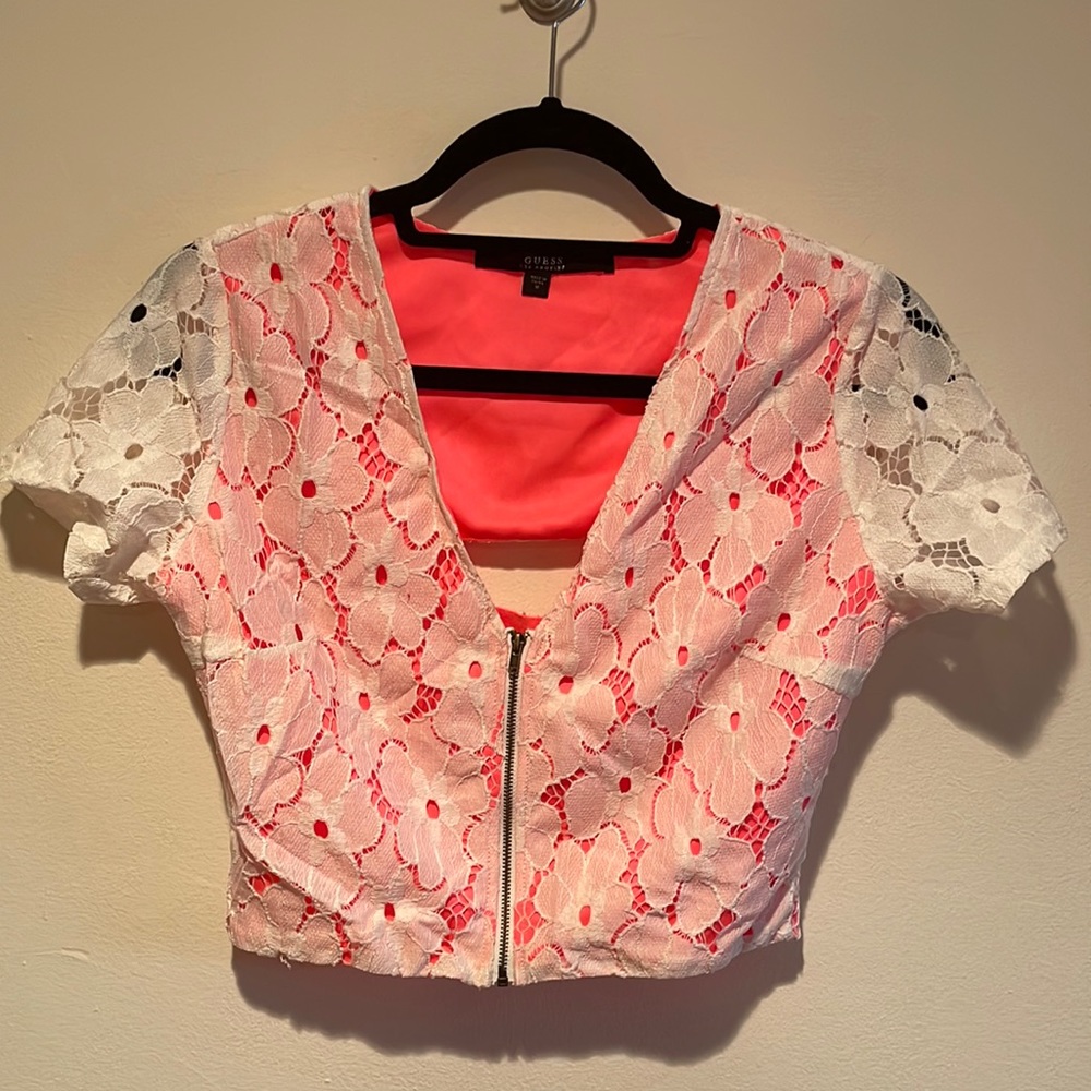Guess size medium crop top